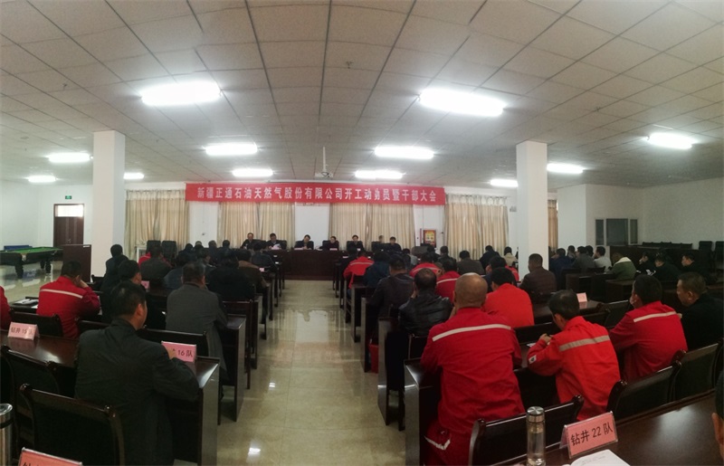 公司召開(kāi)2018年出工動(dòng)員暨表彰大會(huì)